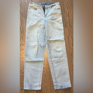 Old Navy Women's straight high rise  Wide Leg Jeans